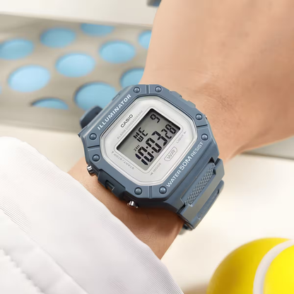 Reloj Casio Azul celeste W-218HC-2AV